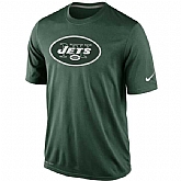 New York Jets Nike Legend Logo Essential 2 Performance WEM T-Shirt - Green,baseball caps,new era cap wholesale,wholesale hats